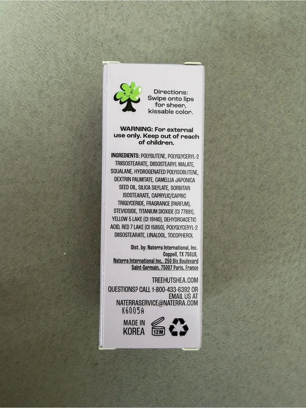 Treehut Jelly Bear Hydrating Lip Oil